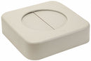 Tough Guy Trash Can Top, Square, Drop, 23 gal, Tan - 4PGP9