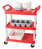 Rubbermaid Cutlery Bin, 4 Compartment - FG336200GRAY