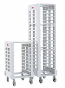 Rubbermaid End-Load Rack, 18 5/8x23 3/4x67 7/8, White - FG331700OWHT