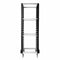 Rubbermaid End-Load Rack, 23 3/4x28 3/4x67 7/8, Black - FG332000BLA