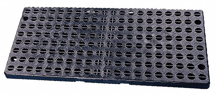 Enpac Spill Pallet Grate, Polyethylene, For Use With Mfr. No. 5755-YE Spill Pallet, 23 in Length - 7006-BK