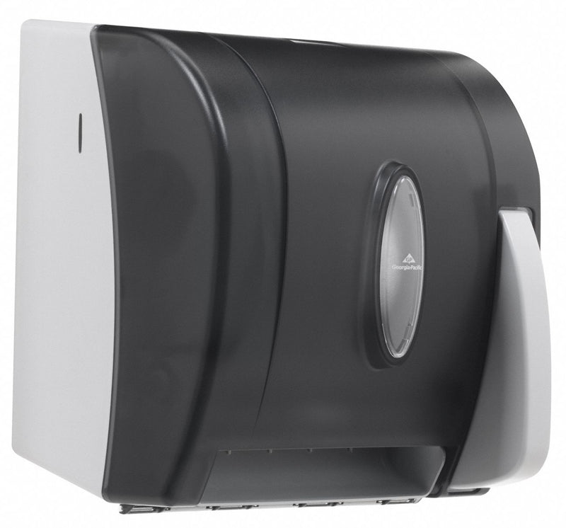 Georgia-Pacific Paper Towel Dispenser, GP Pro, Gray, (1) Roll, Manual - 54338A