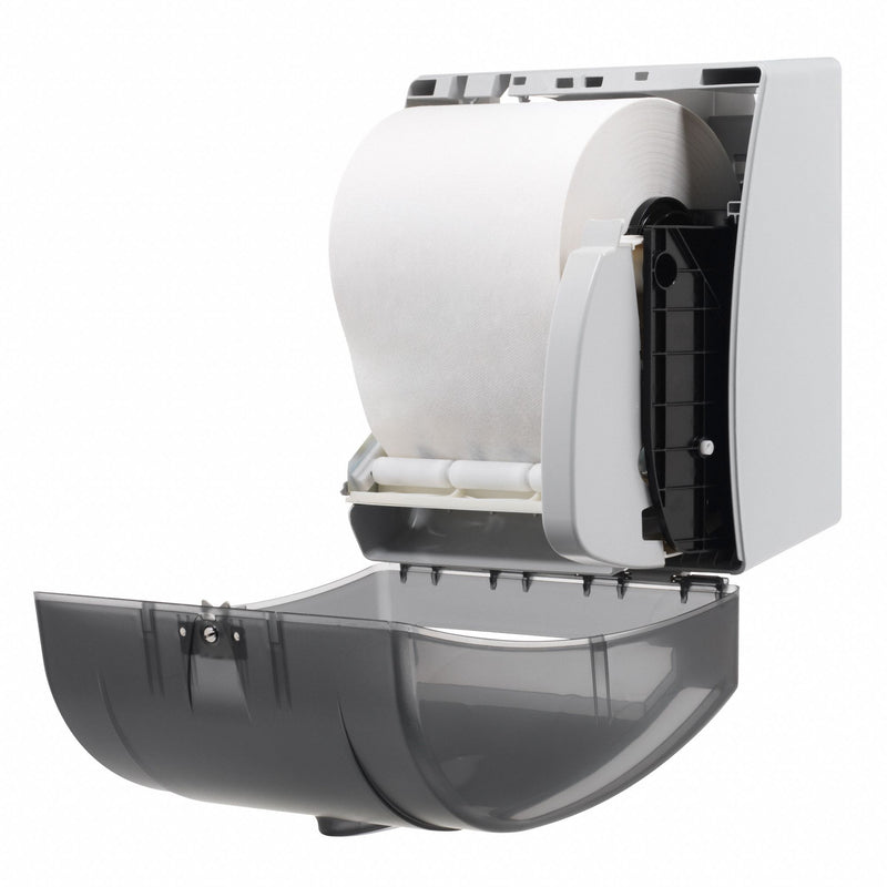 Georgia-Pacific Paper Towel Dispenser, GP Pro, Gray, (1) Roll, Manual - 54338A