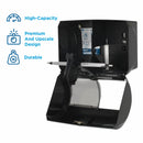 Georgia-Pacific Toilet Paper Dispenser, Compact(R), Black, Coreless, (2) Rolls Dispenser Capacity, Plastic - 56784A