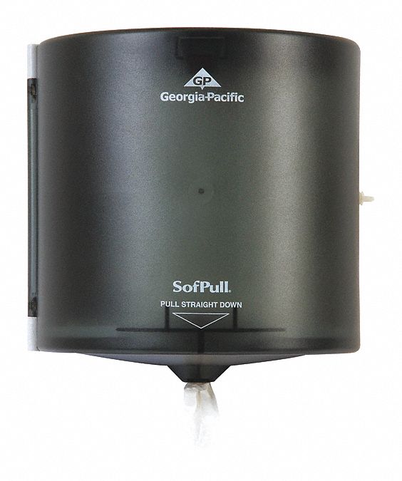 Georgia-Pacific Paper Towel Dispenser, SofPull(R), Gray, (1) Roll, Manual - 58201