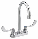 American Standard Chrome, Gooseneck, Bathroom Sink Faucet, Kitchen Sink Faucet, Manual Faucet Activation, 1.5 gpm - 7500170.002