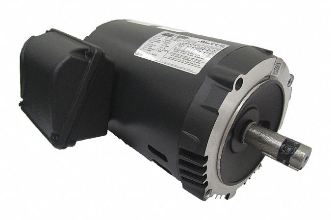 Dayton 1 HP, General Purpose Motor, 3-Phase, 1140 Nameplate RPM, 230/460 Voltage, 145TC Frame - 4THU1