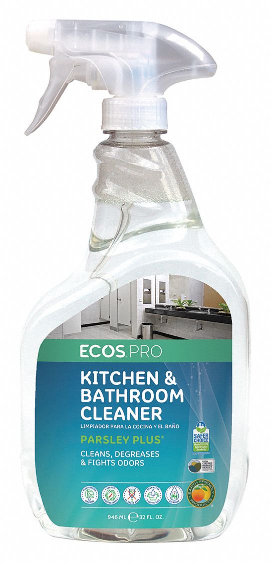 Ecos Pro Kitchen and Bathroom Cleaner, 32 oz. - PL9746/6
