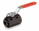 Dynaquip Ball Valve, Carbon Steel, Inline, 2-Piece, Pipe Size 1 in, Connection Type FNPT x FNPT - VLE2.AK 1"