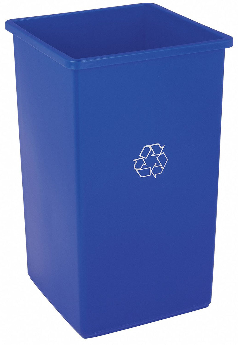 Tough Guy 4UAU9 - Recycling Container Blue 25 gal.
