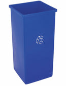 Tough Guy 4UAV2 - Recycling Container Blue 32 gal.