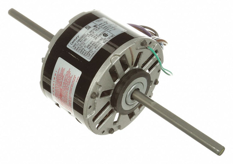 Century 1/15 HP Room Air Conditioner Motor,Permanent Split Capacitor,1075 Nameplate RPM,115 Voltage,Frame 48 - RAL10156