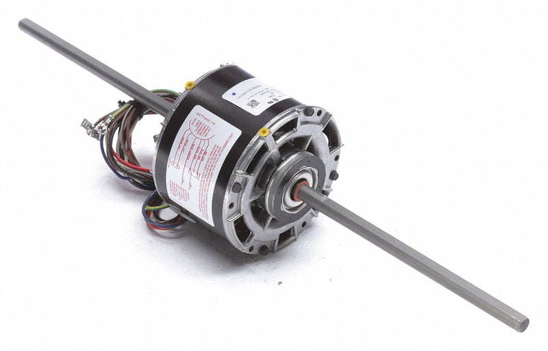 Century 1/8 HP Room Air Conditioner Motor,Permanent Split Capacitor,1075 Nameplate RPM,277 Voltage,Frame 42Y - 596