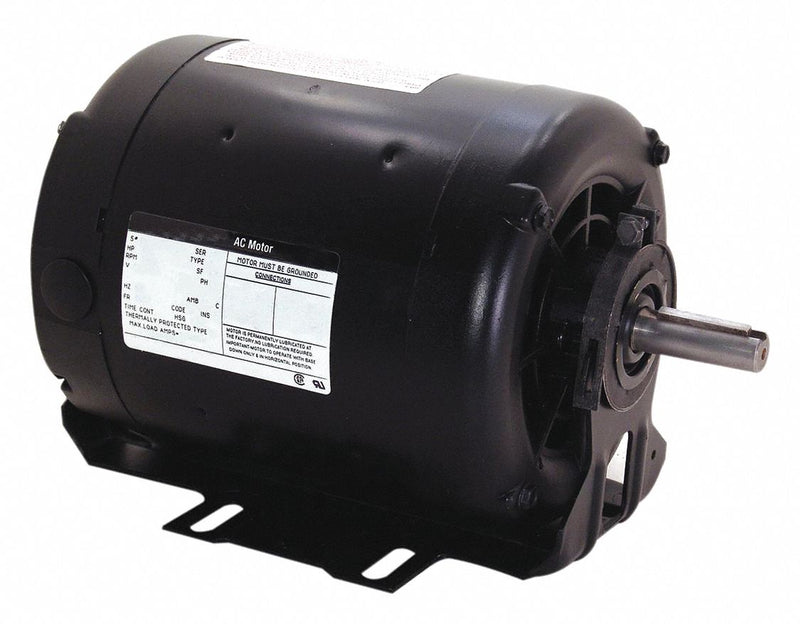 Century 3/4 HP Belt Drive Motor, Split-Phase, 1725 Nameplate RPM, 115/230 Voltage, Frame 56 - F680, Replaced w/ Century F680V1