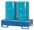 Denios Spill Containment Platforms, Uncovered, 55 gal Spill Capacity, 1,200 lb - K17-3102