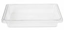Rubbermaid 18 in" x 12 in" x 3 1/2 in" Co-Polyester Food Box, Clear - FG330700CLR