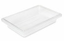 Rubbermaid 18 in" x 12 in" x 3 1/2 in" Co-Polyester Food Box, Clear - FG330700CLR