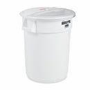 Rubbermaid 29 1/3 in" x 23 2/5 in" x 29 1/3 in" Plastic Bulk Ingredient Container Combo, White/Clear - FG9G7500WHT