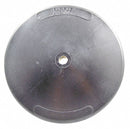 Dayton Deep Dish Rainshield,7 1/4 in Dia. (In.),1/2 in Bore Dia. (In.) - 4UEZ6