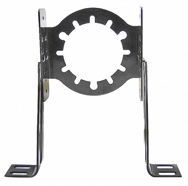 Dayton Adj Motor Mounting Bracket, Steel, 2 Studs - 4UEZ7