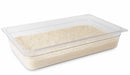 Rubbermaid 20-13/16" x 12-13/16" x 4" 13-3/4 Qt. Polycarbonate Cold Food Pan - FG131P00CLR