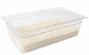 Rubbermaid 20-13/16" x 12-13/16" x 6" 20-5/8 Qt. Polycarbonate Cold Food Pan - FG132P00CLR