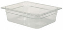 Rubbermaid FG124P00CLR - Half Size Food Pan Cold Clear