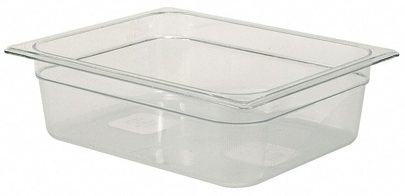 Rubbermaid FG124P00CLR - Half Size Food Pan Cold Clear