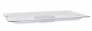 Rubbermaid Polycarbonate Cold Food Pan Cover with Peg Holes - FG121P23CLR
