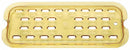 Rubbermaid Polycarbonate Hot Food Pan Drain Tray - FG120P00AMBR