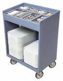 Cambro Tray & Silver Cart, 500 lb. Load Capacity, Polyethylene, 180 to 200 Tray Capacity - EATC1418401