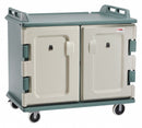 Cambro Meal Delivery Cart, 55-1/8 x 38 x 43-1/4", Tray Size (In.): 15 x 20, Blue - EAMDC1520S20401