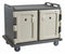 Cambro Meal Delivery Cart, 48-1/2 x 32-1/2 x 44", Tray Size (In.): 14 x 18, Granite Gray - EAMDC1418S20191