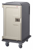 Cambro Meal Delivery Cart, 30-5/8 x 39-1/8 x 58-1/8", Tray Size (In.): 15 x 20, Granite Gray - EAMDC1520T16191