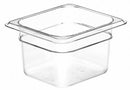 Cambro CA64CW135 - Food Pan Sixth Size Clear PK6