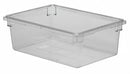 Cambro 18 in" x 26 in" x 9 in" Polycarbonate Food Box, Clear - CA18269CW135