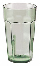 Cambro Tumbler, Clear, 16 oz Capacity, 5.5 in Overall Height, 3.3125 in Diameter, Break Resistant SAN - CALT16152