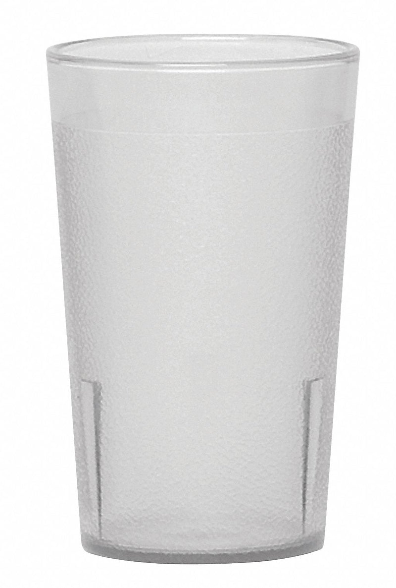 Cambro Tumbler, Clear, 5 2/5 oz Capacity, 3.625 in Overall Height, 2.25 in Diameter, Polycarbonate - CA500CW152