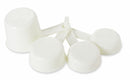 Rubbermaid Measuring Cup Set, 1/4 Cup, 1/3 Cup, 1/2 Cup, 1 Cup Capacity, BPA Free Plastic, White - FG8315ASWHT