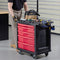 Rubbermaid Mobile Cabinet Workbench, Structural Foam Plastic, 19 13/16 in Depth, 33 1/2 in Height, 32 5/8 in Wi - FG773488BLA