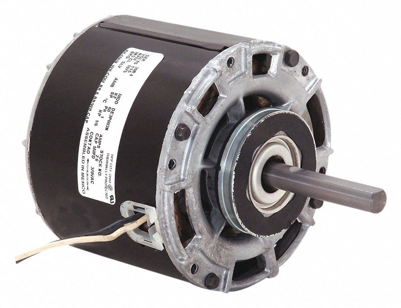 Century 1/15 HP Direct Drive Blower Motor, Shaded Pole, 1550 Nameplate RPM, 115/208-230 Voltage, Frame 42Y - 613A