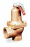 Watts Bronze Safety Relief Valve, FNPT Inlet Type, FNPT Outlet Type - 1 174A 100
