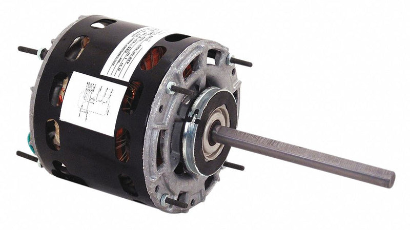 Century 1/6 HP Direct Drive Blower Motor, Permanent Split Capacitor, 1075 Nameplate RPM, 115 Voltage - 9715