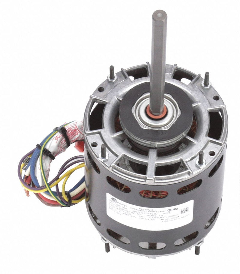 Century 1/4 HP Direct Drive Blower Motor, Permanent Split Capacitor, 1625 Nameplate RPM, 208-230 Voltage - 9718