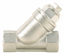 Top Brand Check Valve, 3/8 in, Single, Inline Swing, 316 Stainless Steel, FNPT x FNPT - 4VMT8