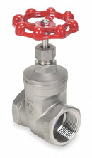 Top Brand Gate Valve, Valve Class Class 200, 316 Stainless Steel, FNPT Connection Type - 4VMW1