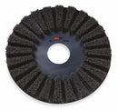 3M 18" Round Cleaning, Scrubbing Rotary Brush for 18" Machine Size, Black - 50048011200182