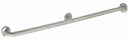 Top Brand Length 48 in, Wall Mount, Stainless Steel, Grab Bar Toilet Partition - 4WMG4