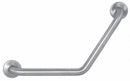 Top Brand Length 24 in, Wall Mount, Stainless Steel, Boomerang Grab Bar - 4WMG7