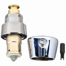 T&S Brass Cold Cartridge, Fits Brand T&S Brass, Brass, Chrome Finish - 238AC
